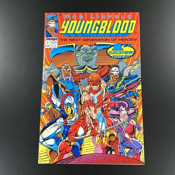 Youngblood #1 (1992) by Rob Liefeld - Image Comic Book - Picture 2 of 11